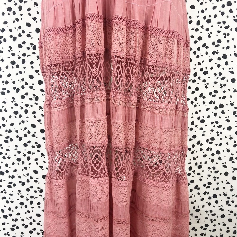 NEW Free People | Mix In the Crochet Maxi Dress - Picture 4 of 8